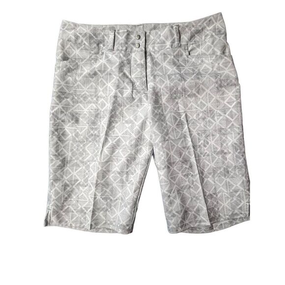 adidas Golf Essentials - Print Bermudas Women's Size 4 - Picture 1 of 7